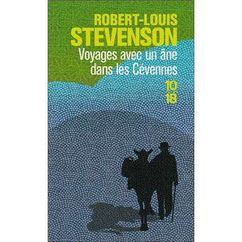 livres voyage Voyages avec un âne dans les Cevennes 