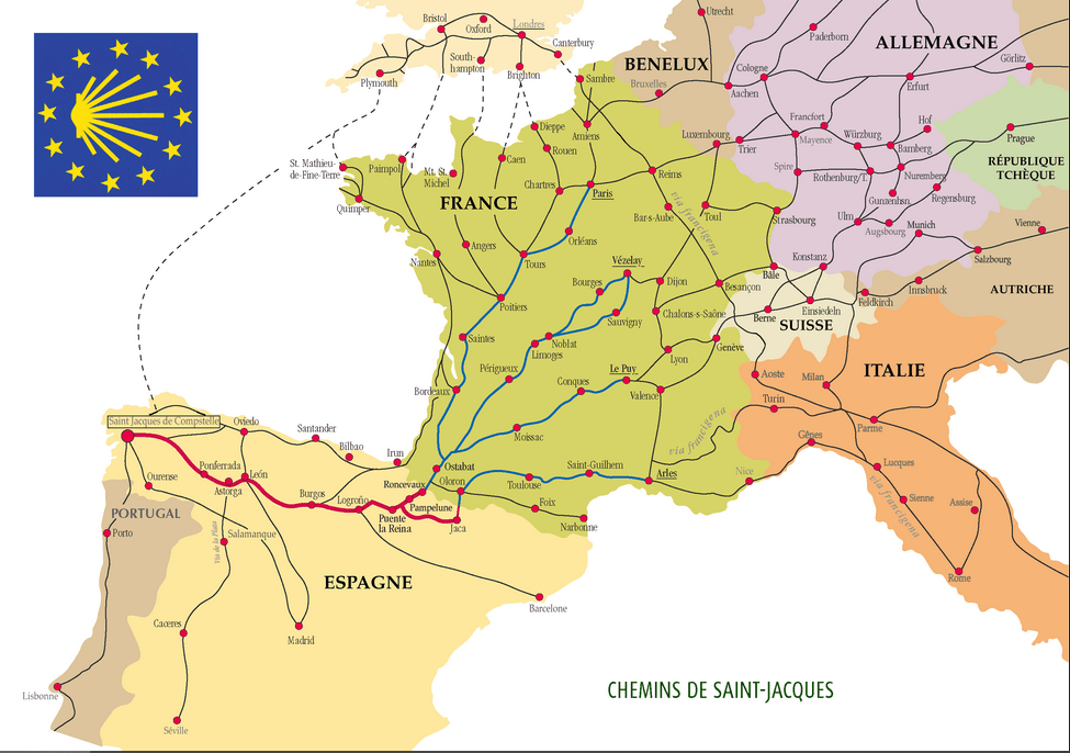 comment faire chemin de saint jacques de compostelle