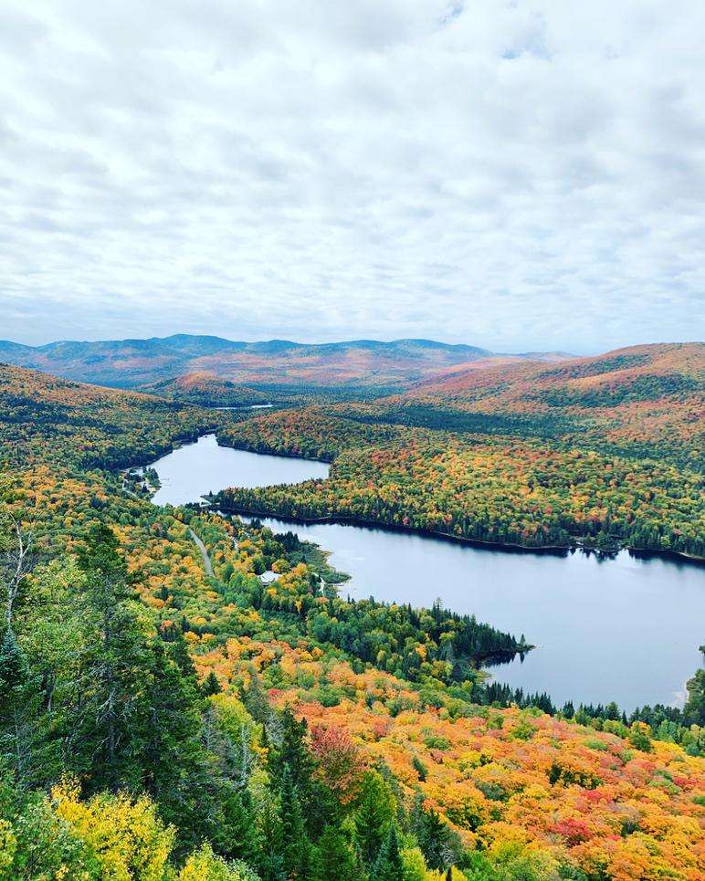 Parc du Mont Tremblant – Point de vue de la rando La Roche + La Coulée + La Corniche