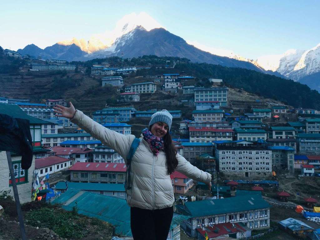 Magalie et son trek de l'everest